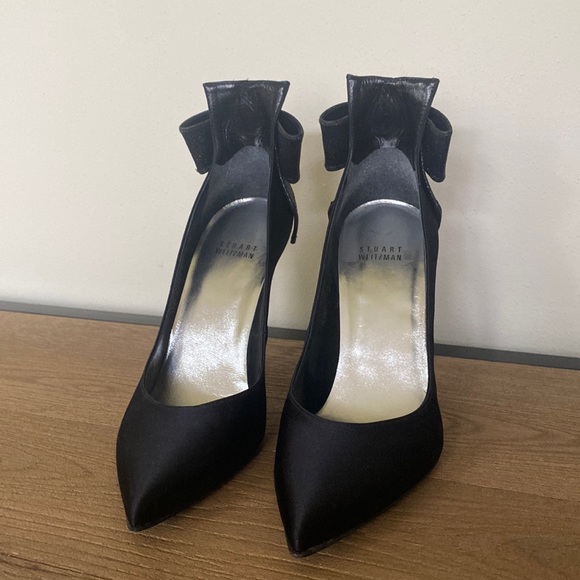 Stuart Weitzman, black, size 7.5 - Picture 1 of 4